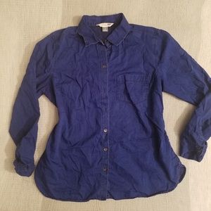 Old Navy Button Up Chambray Top